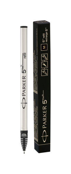 Wkład do długopisu Parker 5TH czarny F